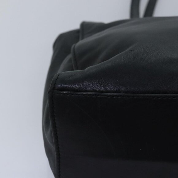 Chanel Black Leather Tote Bag - Picture 5 of 11